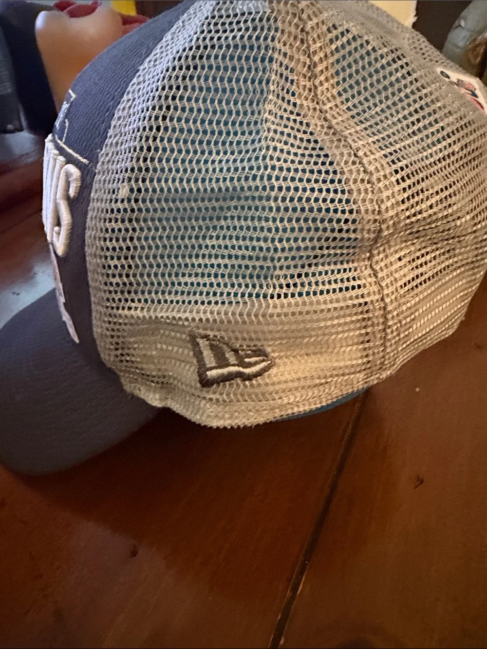 Conference Champions Mesh-Back Baseball Cap - Grey/White
